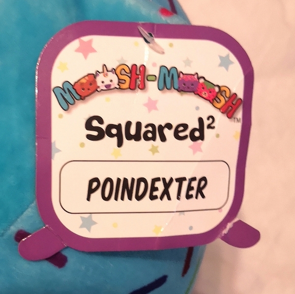 Poindexter, The Narwhal Plushie 10" by 10" by 10" - Picture 4 of 5